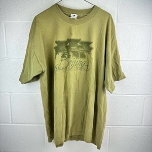 Vintage Princess Cruises Collection Green Beijing China Graphic T Shirt Sz XL